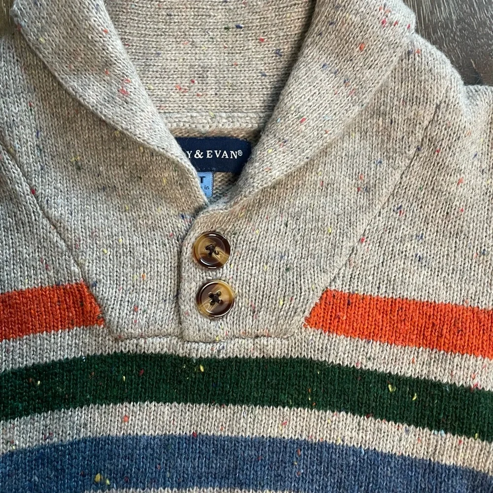 SOLD Andy + Evan Preppy spectacled sweater - Picture 7 of 9